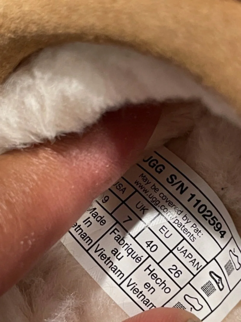NEW UGG Australia Womens sz 9 40 Fluffette Sheepskin Shearling Slipper Chestnut - Picture 6 of 6